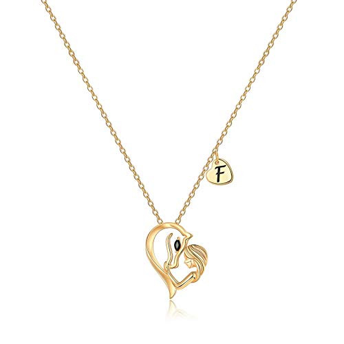 MONOOC Horse Gifts for Girls Gold Horse Necklaces Jewelry for Little Girls Girl Horse Necklace Kids Horse Themed Gifts for Women Horse Charm F Initial Letter Necklace MONOOC Horse Gifts for Girls Gold Horse Necklaces Jewelry for Little Girls Girl Horse Necklace Kids Horse Themed Gifts for Women Horse Charm F Initial Letter Necklace
