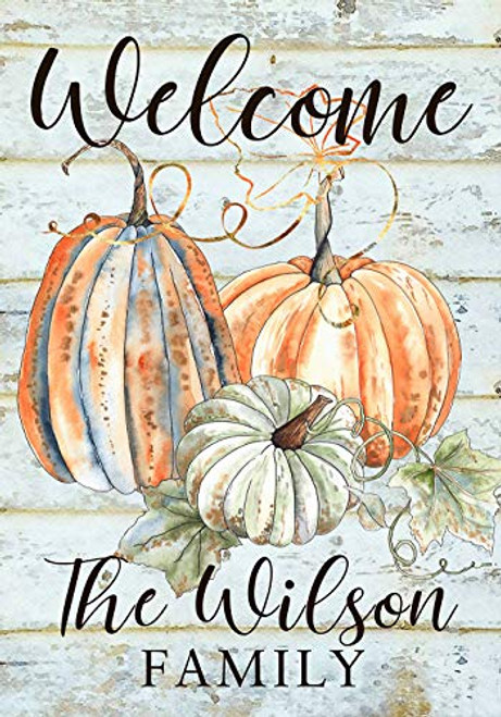 Texupday Welcome Fall Pumpkins Decoration Autumn Family Garden Flag Outdoor Yard Flag 12 x 18 Texupday Welcome Fall Pumpkins Decoration Autumn Family Garden Flag Outdoor Yard Flag 12 x 18
