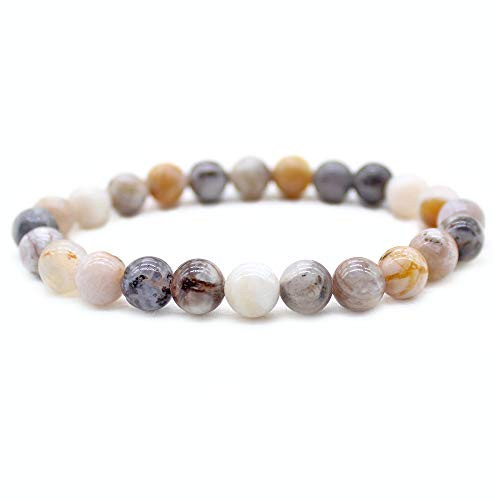 allentian Beaded Natural Stone Bracelets for Women 8mm Round Gemstone Beads 7 Chain Lucky Healing Stones Bracelet Jewelry allentian Beaded Natural Stone Bracelets for Women 8mm Round Gemstone Beads 7 Chain Lucky Healing Stones Bracelet Jewelry