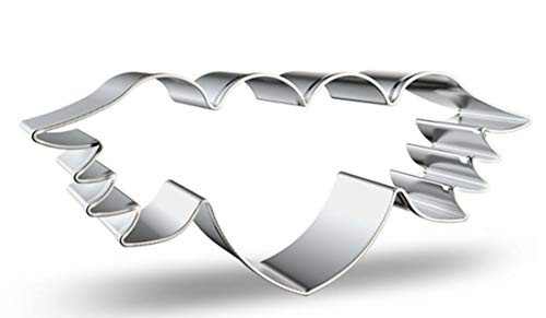 WJSYSHOP Wings with Heart Cookie Cutter - B
