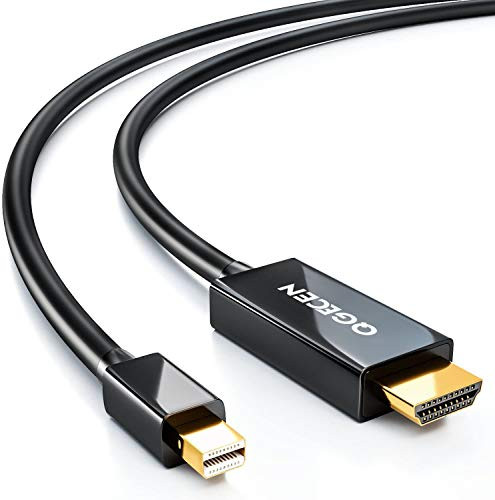 QGECEN Thunderbolt to HDMI Cable Mini Displayport to HDMI Cable Mini DP to HDMI Cable