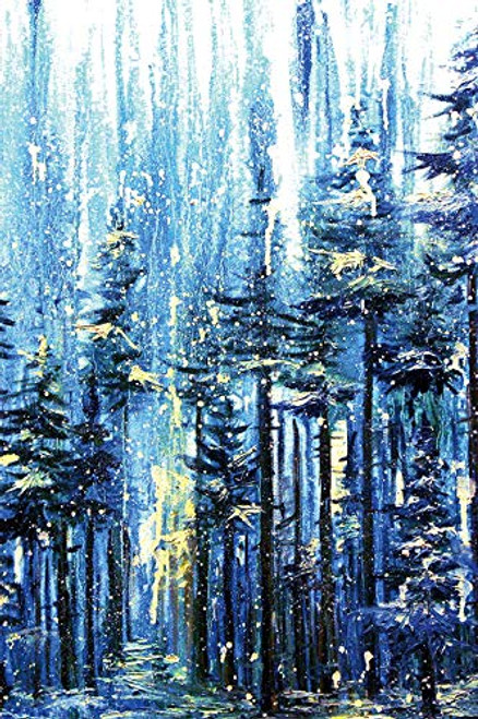 Texupday Winter Snowy Pine Forest Decoration Garden Flag Outdoor Yard Flag 12 x 18