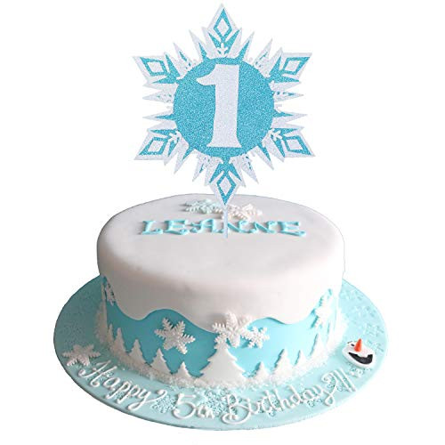 Glittery Frozen Cake Toppers 1 Frozen Cake Topper 1st Birthday Snowflake Cake Topper Winter Wonderland Snow Princess Happy Birthday Cake Topper for Girls Kids Frozen 1st Birthday Party Decorations Glittery Frozen Cake Toppers 1 Frozen Cake Topper 1st Birthday Snowflake Cake Topper Winter Wonderland Snow Princess Happy Birthday Cake Topper for Girls Kids Frozen 1st Birthday Party Decorations
