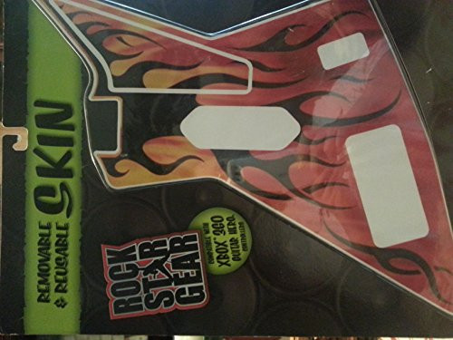 Xbox 360 Guitar Hero Reusable Guitar Skin