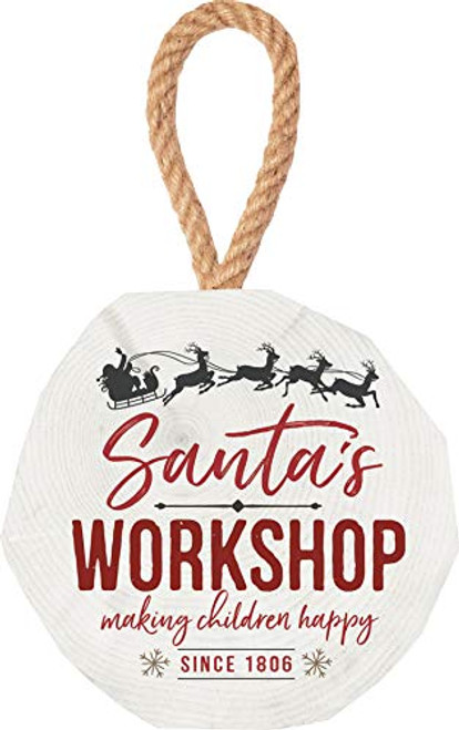 P_ Graham Dunn Santas Workshop Sleigh Red 4 x 3_5 Wood Christmas Hanging Figurine Ornament P_ Graham Dunn Santas Workshop Sleigh Red 4 x 3_5 Wood Christmas Hanging Figurine Ornament