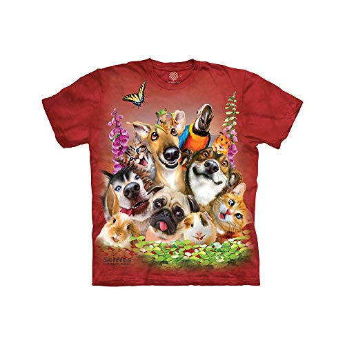 The Mountain Kids Big Pet Selfie red Small
