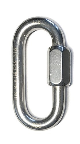 Stainless Steel 316 Quick Link 516 8mm Marine Grade