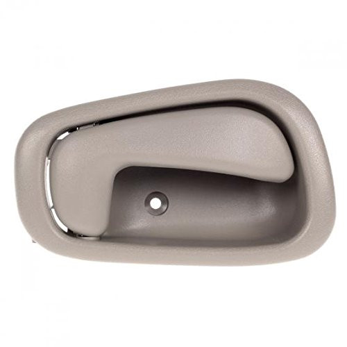 AUTEX Beige Interior Front/Rear Right Door Handle Passenger Side Compatible with 1998 1999 2000 2001 2002 Toyota Corolla Chevy Prizm Door Handle 79501 80889 6920502050E0
