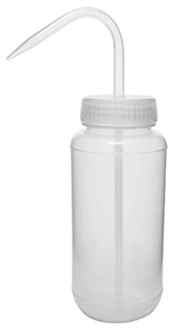 Wash Bottle Blank 500ml - Wide Mouth Self-Venting Cap Low Density Polyethylene - Performance Plastics by Eisco Labs Wash Bottle Blank 500ml - Wide Mouth Self-Venting Cap Low Density Polyethylene - Performance Plastics by Eisco Labs