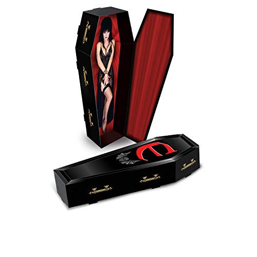 Beistle Elvira 3-D Coffin Centerpiece
