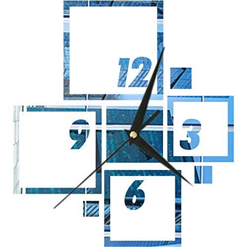 NANAOUS Circle DIY Silent Acrylic Heart-Shaped Clock 3D Three-Dimensional Christmas Decorative Clock Digital Mirror Wall Stickers Living Room Crystal Mirror Three-Dimensional Wall Stickers NANAOUS Circle DIY Silent Acrylic Heart-Shaped Clock 3D Three-Dimensional Christmas Decorative Clock Digital Mirror Wall Stickers Living Room Crystal Mirror Three-Dimensional Wall Stickers
