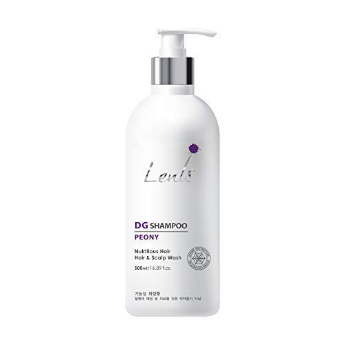 Lenis Hair Loss Shampoo 16_9 fl oz  500ml for Hair Thinning Growth and Fall - Stimulating   Volume - All Hair Types Men   Women Scalp Care Peony