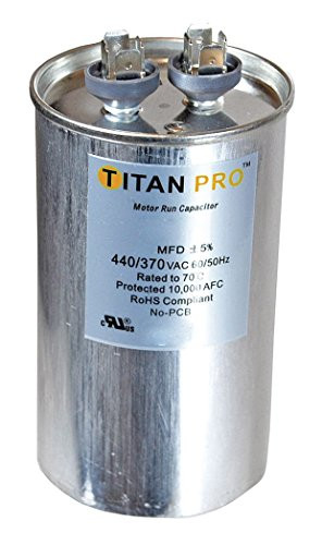 Titan TRCFD305 Dual Rated Motor Run Capacitor Round MFD 305 Volts 440370