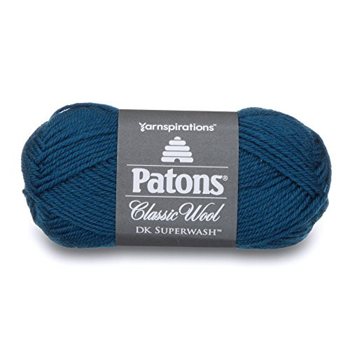 Patons Classic Wool DK Yarn 1_75 oz Mallard Teal 1 Ball