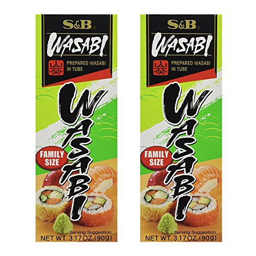 2 Packs  FAMILY SIZE S   B Wasabi Paste 90g - 3_17oz