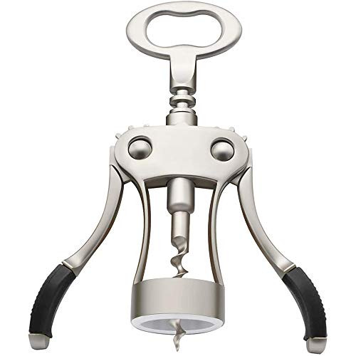 axGear Wine Beer Cap Bottles Opener Wing Corkscrew with Multifunctions Wine Cork