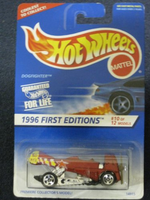 Hotwheels Dogfighter-1996 1st Editions 10 of 12 375 Hotwheels Dogfighter-1996 1st Editions 10 of 12 375