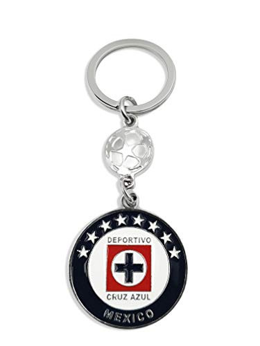Keychain Mexico Soccer Team CRUZ AZUL Blue Small