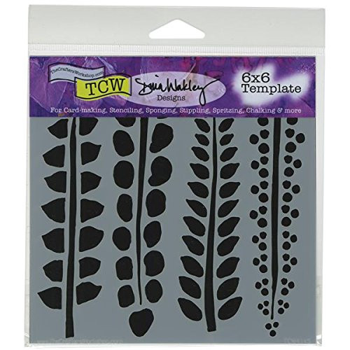 Crafters Workshop Templates 6X6-Four Ferns