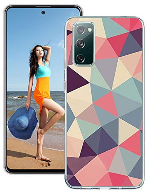 Croazhi Galaxy S20 FE 5G Case Compatible with Samsung S20 FE 5G4G Phone Case Clear Silicone Soft Slim Thin Transparent Marble Shockproof 360 Protective Back Cover for Galaxy S20 Lite Phone