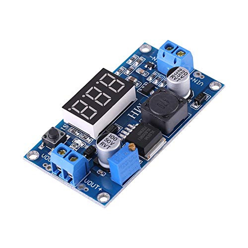 Step-Up Boost Converter Module DC 4_5V-32V to DC 5V-35V Step Up Power Supply Module with Voltmeter