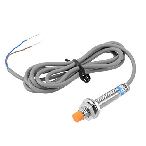 uxcell 2mm Detecting Distance Inductive Proximity Sensor Switch NPN NO DC 6-36V 100mA 2-Wire LJ8A3-2-ZEX for 3D Printer Probe Bed LevelingMCU Board