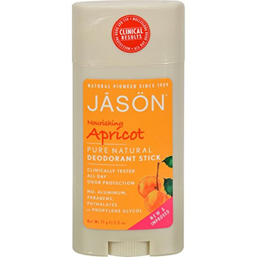 Nourishing Apricot Deodorant Stick Jason Natural Cosmetics 2_5 oz Stick Nourishing Apricot Deodorant Stick Jason Natural Cosmetics 2_5 oz Stick