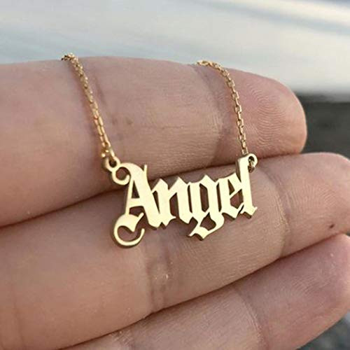 Jovono Angel Pendant Necklaces Fashion Necklace Gift Chain Jewelry for Women and Girls Gold Jovono Angel Pendant Necklaces Fashion Necklace Gift Chain Jewelry for Women and Girls Gold