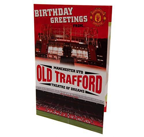 Manchester United F_C_ Pop-Up Birthday Card