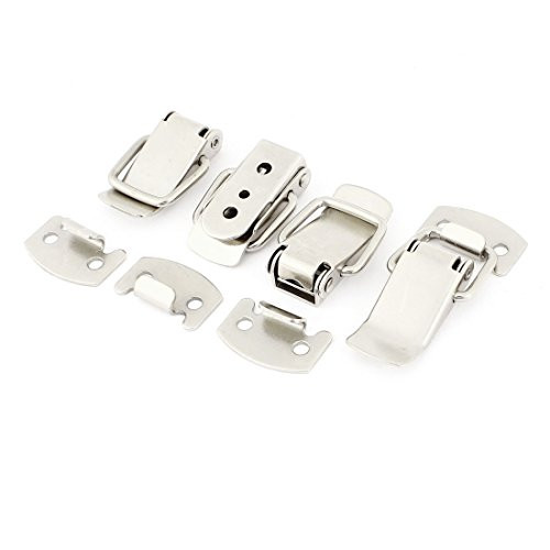 Uxcell Spring Loaded Case Box Chest Trunk Toggle Latch Catch Clamp, 4 Sets, ,