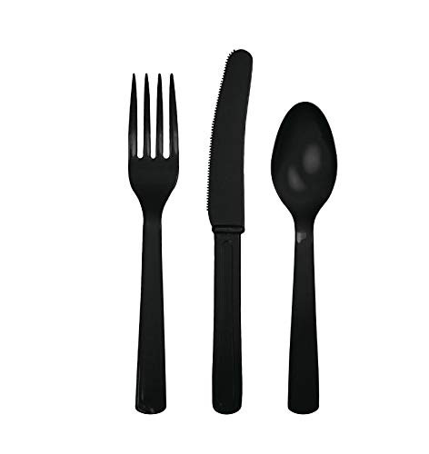 Black Velvet 2 Pack Bundle Savers Heavy Duty Assorted Cutlery Total Count 48