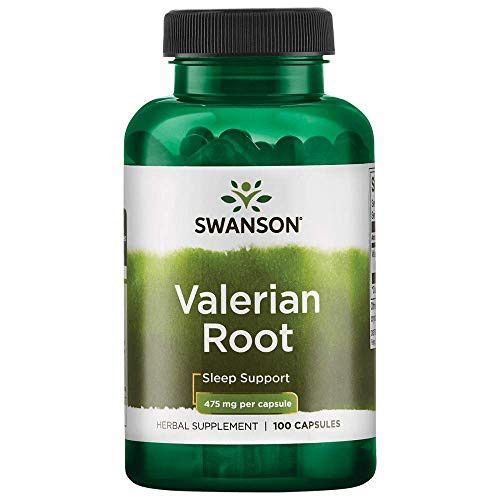 Swanson Valerian Root 475 Milligrams 100 Capsules