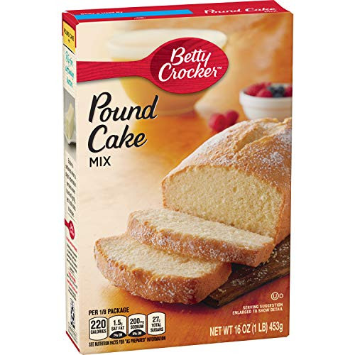 Betty Crocker Cake Mix Pound Cake 16 oz