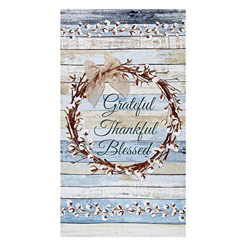 Timeless Treasures Cotton Blossom 24 Grateful Panel Multi Quilt Fabric