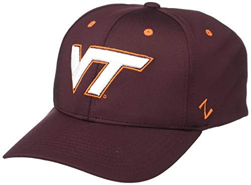 NCAA Zephyr Virginia Tech Hokies Mens Albatross Performance Hat MediumLarge Primary Team Color