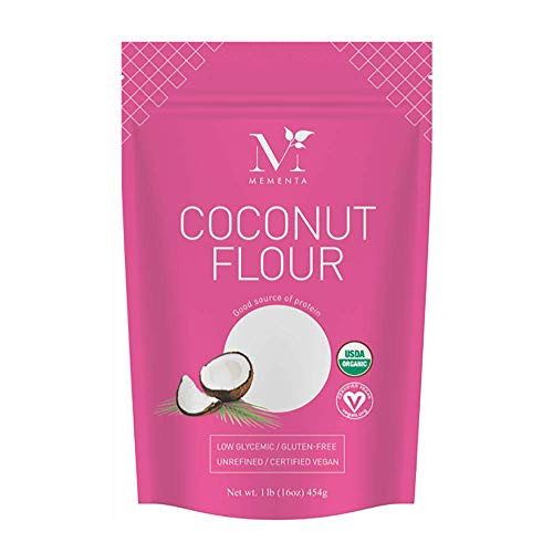 Mementa Organic Coconut Flour Unrefined 16 oz Mementa Organic Coconut Flour Unrefined 16 oz
