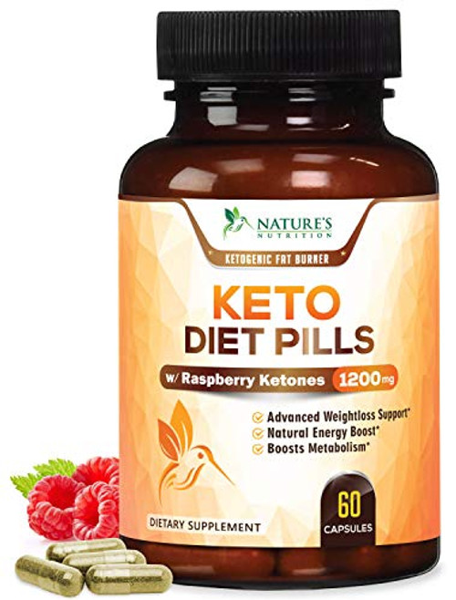 Keto Diet Capsules - Keto Advanced Weight Support 1200mg - Utilize Fat Instead of Carbs Ketosis and Ketogenic Supplement with Raspberry Ketones Mango and Apple Cider Vinegar - 60 Capsules Keto Diet Capsules - Keto Advanced Weight Support 1200mg - Utilize Fat Instead of Carbs Ketosis and Ketogenic Supplement with Raspberry Ketones Mango and Apple Cider Vinegar - 60 Capsules