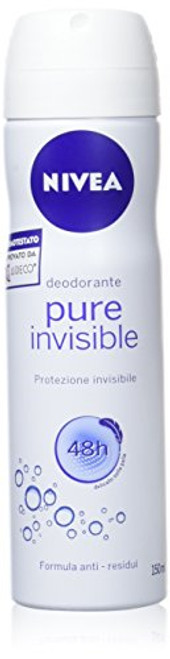 Nivea PURE INVISIBLE Anti-Perspirant Deodorant Spray for Women 150 ML