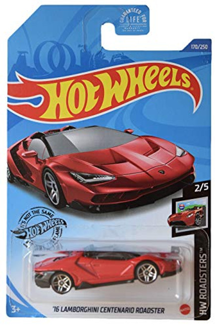 DieCast Hotwheels 16 Lamborghini Centenario Roadster 17025 red Roadsters 25 DieCast Hotwheels 16 Lamborghini Centenario Roadster 17025 red Roadsters 25