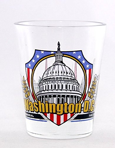Washington D_C_ 3 View Shot Glass