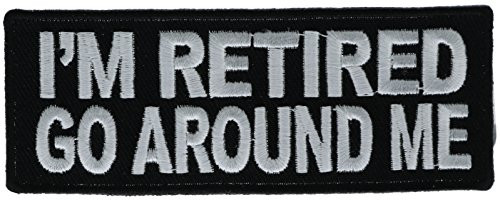 Im Retired Go Around Me Patch 4 inch IVANP3453