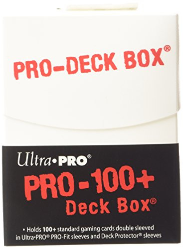 Ultra Pro 100 Pro White Deck Box
