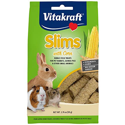 Vitakraft Rabbit Slims With Corn Nibble Stick Treat 1_76 Ounce Pouch Vitakraft Rabbit Slims With Corn Nibble Stick Treat 1_76 Ounce Pouch