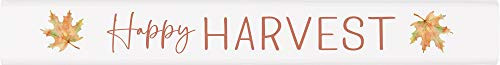 P_ Graham Dunn Happy Harvest Classic White 10 x 1_5 Pine Wood Decorative Tabletop Stick Sign P_ Graham Dunn Happy Harvest Classic White 10 x 1_5 Pine Wood Decorative Tabletop Stick Sign