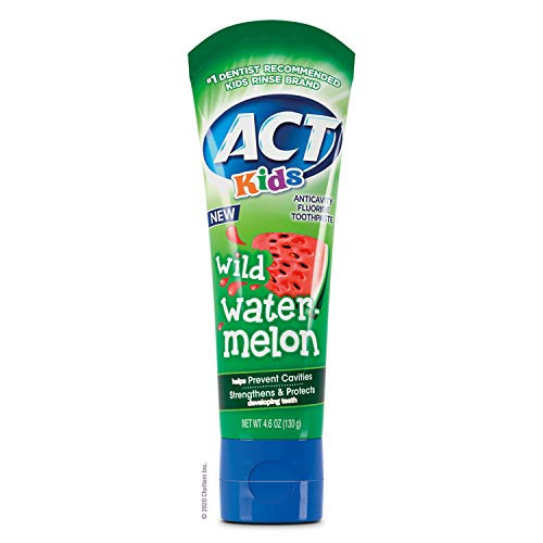 ACT Kids Anticavity Fluoride Toothpaste Wild Watermelon 4_6 oz_