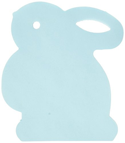 Egg-stra Special Easter Bunny-Shaped Note Pad Assorted Colors Party Favours, Paper, 4" x 3", 50 sheets