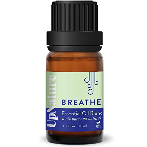 Breathe Essential Oil Blend - 100 Pure and Potent Essential Oil - Opens Sinuses - Breathe Easy for Allergy Sinus Relief - Peppermint Eucalyptus Oil Blend for Diffuser Aromatherapy Topical Use Breathe Essential Oil Blend - 100 Pure and Potent Essential Oil - Opens Sinuses - Breathe Easy for Allergy Sinus Relief - Peppermint Eucalyptus Oil Blend for Diffuser Aromatherapy Topical Use
