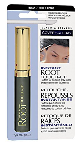 Claudia Stevens Cover That Gray Root Touch Up Hair Color - Black