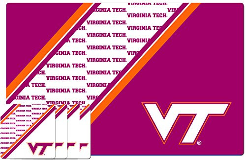 NCAA Virginia Tech Hokies Placemat   Coaster Set