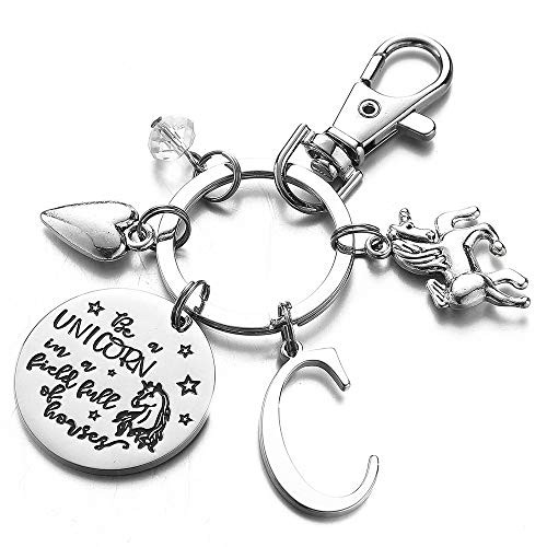 Unicorn Gifts for Girls Keychain Unicorn Keychain Key Ring Kids Party Favors